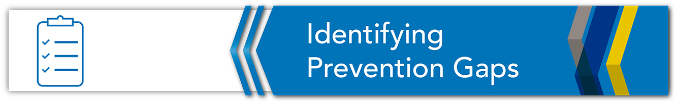 Identifying Prevention Gaps